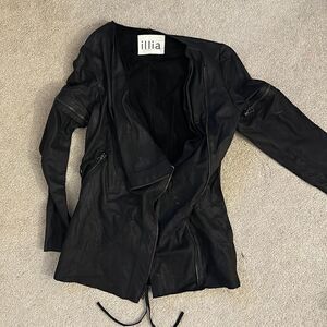 Illia Small Leather Vintage Jacket